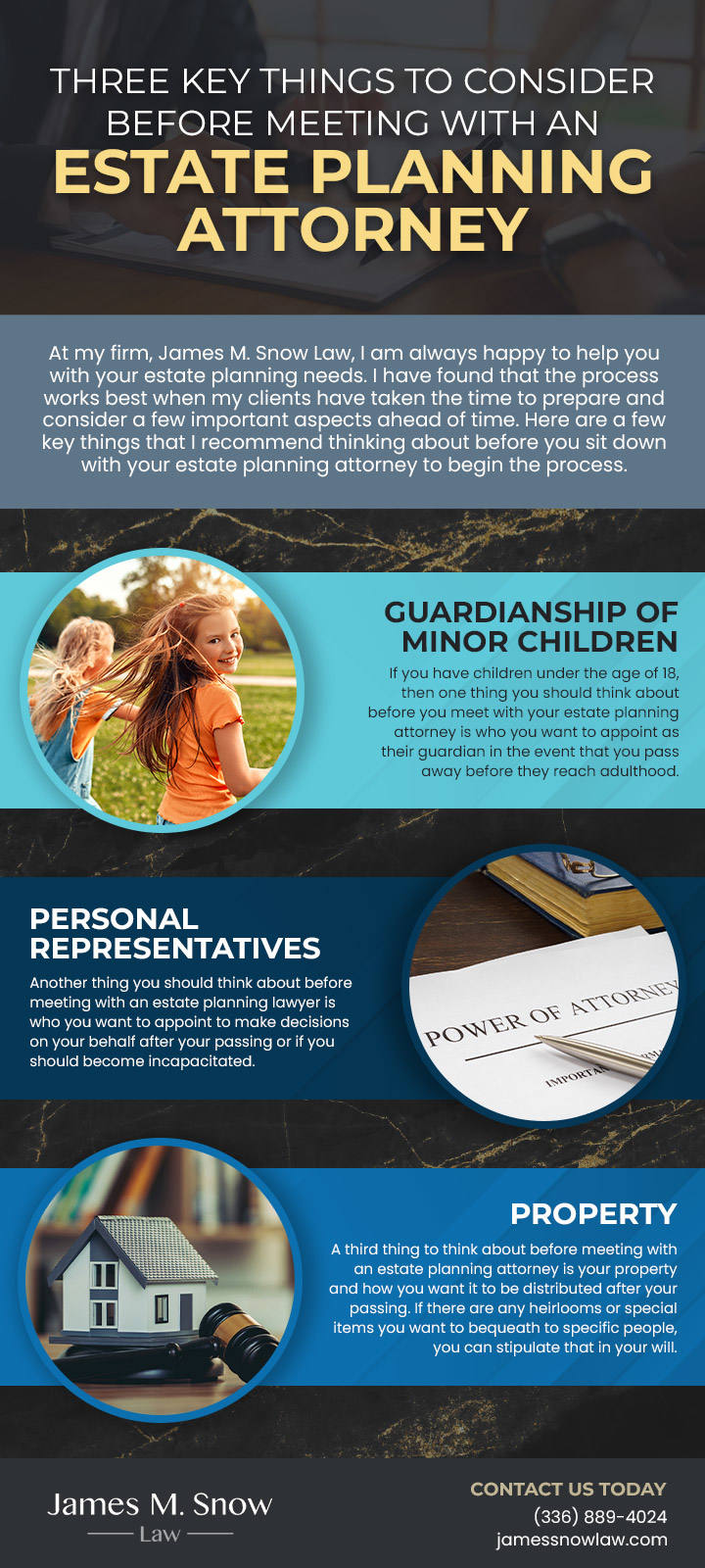 Three Key Things to Consider Before Meeting with an Estate Planning Attorney